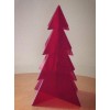 Albero di Natale rosso